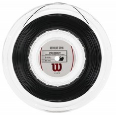 Wilson Revolve Spin 網球線 17 / 200m, 詳見包裝, 詳見包裝, 1.25mm 黑