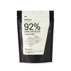 제키스 다크 92% 초콜릿 파우치, 130g, 1개