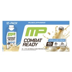 MUSCLEPHARM Combat Ready 香草冰淇淋, 12個, 500ml