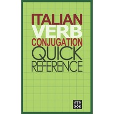 Italian Verb Conjugation Quick Reference Paperback, Drizzle Books, English, 9780957411517