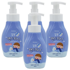 감동 포밍핸드워시 파우더향x 항균 손세정제, 300ml, 4개