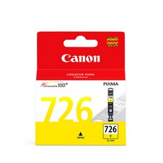 Canon 墨水匣, 1個, CLI-726Y 黃色