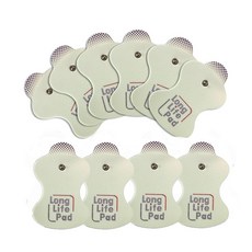 오므론 저주파 패드 전극 호환용 10개입, 화이트