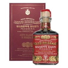 Giuseppe Giusti 쥬세페쥬스티 12년산 3메달 Cubic 와인 발사믹 식초 250ml, 1개