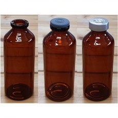 갈색유리병(투명갈색) /만능병(1pcs) 주사약병 50ml(35*80)/1pcs korea, 1개, 1L