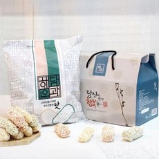 쑥 백년초 찹쌀혼합유과 선물세트, 500g, 60개