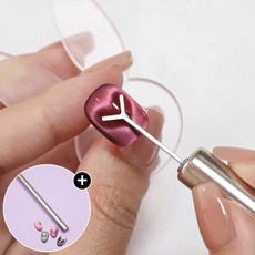 엔리안 하트메이커 하트네일 자석 철사, 1개, 하트메이커+초강력 롱 자석