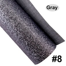 공예 재봉용 인조 PU 가죽 블랙 화이트 레드 플레인 파인 글리터 패브릭 DIY F0514, 롤 20x120cm, F0514 - 8, 1개