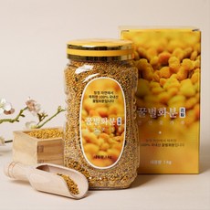 자연에서 채취한 100% 국내산 꿀벌화분 1kg, 1개