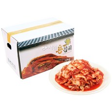 용김치 썰은 맛 김치 아이스박스 무료, 1개, 10kg