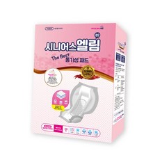 시니어스엘림 더 베스트 (B2) 통기성 패드 속기저귀 성인용기저귀, 4개