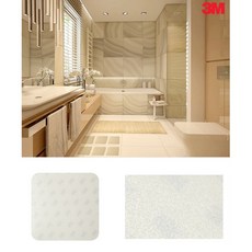 투명스티커 욕조바닥 욕실스티커 100x100 4매 미끄럼방지 타일스티커 논슬립, 힐메이트타일용(투명) 100x100 4매, 힐메이트타일용(투명) 100x100 4매