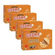 구카 솔티 커피 누가 크래커, 400g, 4개
