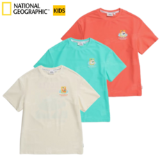 [매장발송] 내셔널지오그래픽 키즈 반팔티셔츠 물놀이 수영장 계곡 주니어 어린이 초등학생 일상 상의