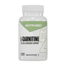 NutraBio L-카르니틴 캡슐 - 에너지 지구력 및 회복을 위한 지방 버너 - 지방 신진 대사 향상 체중 감소 및 운동 성능 지원 - 아미노산 보충제 - 500mg 9, NutraBio L-카르니틴 캡슐 - 에너지, 지구력
