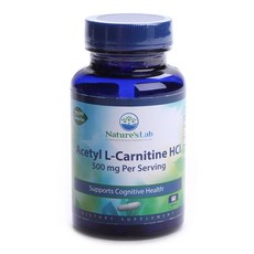 Nature's Lab 乙酰左旋肉鹼膠囊 500mg, 60入, 1個, 60顆