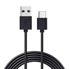 SLEIJAOOE 슬레이자오 PS5 컨트롤러 USB-C 충전 케이블 1m 블랙