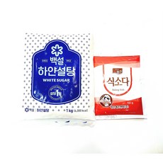 달고나 만들기 베이킹 [ 설탕1kg + 식소다 ] 식소다 소다 베이킹소다 베이킹설탕, 1.15kg, 1세트