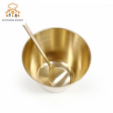 MB9 유기 빙수스푼 놋수저, 유기설빙빙수스푼