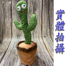 跳舞仙人掌 附USB線 搖擺仙人掌 仙人掌娃娃 扭扭仙人掌 跳舞仙人掌玩具 仙人掌玩具 台灣快速出貨, 1個, 1組此格下標(超取上限6組)