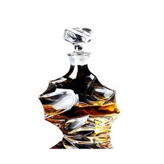 歐式水晶玻璃密封存酒瓶 家用威士忌紅酒醒酒分酒器, 1個, 25號酒瓶