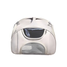 貓包大容量外出便攜貓咪外出包狗狗外帶大號輕便坐車神器寵物揹包, 1個, 雲感輕包【米色】