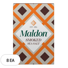 말돈 훈제 소금, 125g, 8개