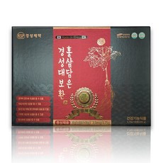 경성제약 홍삼담은 경성 대보환 (60환)/ 건강환 면역력 피로회복, 1박스