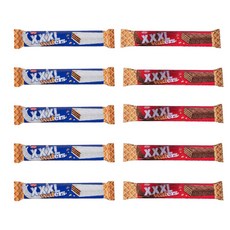 XXXL웨이퍼 코코아 화이트 믹스(각 5개씩), 10개, 65g