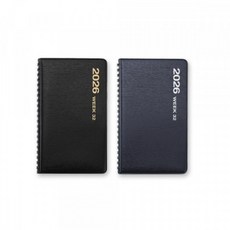 양지다이어리 2026 위크 32 다이어리, 블랙, 1개