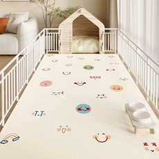 에스이스타 강아지미끄럼방지장판, 1개, 리틀 래빗 라이프