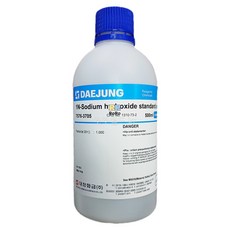 묽은 수산화나트륨용액 1mol (7576-3705) ST 500ml 시약 화공약품