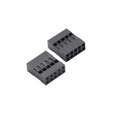 듀폰 플라스틱 쉘 2 더블 DS-VX 1/2*2/3/4/5/6/7/8/1 싱글 54MM 로우 커넥터, 20PCS 2x5PIN