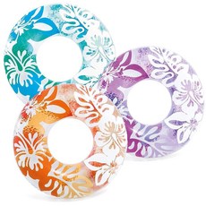 Intex 투명 컬러 튜브 #59251 - 색상은 다를 수 있음 - 4팩102986