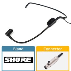 벨렌 BELEN CA8066 무선마이크 벨트팩송신기용 헤드셋마이크, 슈어 SHURE
