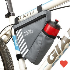 바이크 부품 3종 안장가방 스마트폰 물통 새들 백, 수납 자전거가방, 1개