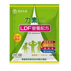 藻安生技 力素LDF營養配方 奶香風味, 1個, 55公克