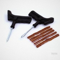 펑크씰 타이어지렁이 타이어펑크 타이어구멍 수리키트 aur*7704aA, 1개