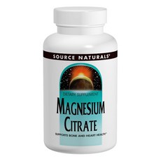 SOURCE NATURALS 檸檬酸鎂膠囊, 90顆, 1罐