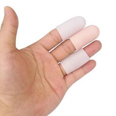 OC1103 바느질 수예 야채손질 다용도 실리콘 골무1P dre+713VO, 화이트M(1103-6)