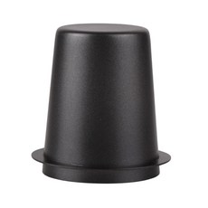 카페 도징컵 도징툴 탬퍼 분쇄컵 사이즈 51 53 58mm 포터필터, 1개, 블랙51mm