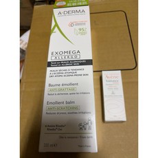 A-DERMA 艾芙美 EXOMEGA ALLERGO 舒敏霜, 1件, 200ml+雅漾乳液小樣, 200g