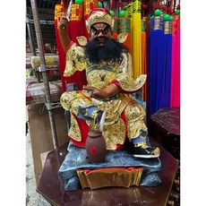 華誠 1尺6 樟木雕刻 天師 鍾馗 馗爺 活眼 金身 神像