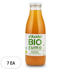 에콜로 유기농 NFC 프리미엄 사과 착즙주스, 750ml, 7개
