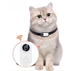 미니 카메라 강아지 하네스 바디캠 무선 블랙박스 동물, 32G