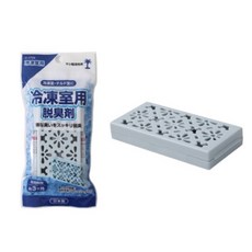 日本SANADA強力除臭脫臭冰箱除臭劑，有效吸附異味，保持食物新鮮，小巧設計，長效除臭, 1個, 冷凍室用脫臭劑(3個月), 10g