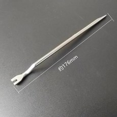 피아노 튜닝 도구 키보드 핀 렌치 플랫 조정 곡선형, 1개