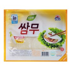 대림선사조 쌈무(새콤한맛) 3KG (8801066650428)