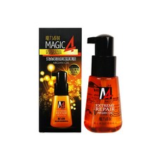 魔力4射 專業護髮系列 摩洛哥 一分鐘焗油護髮, 1個, 黃金果油(受損髮)髮油70ml, 70ml