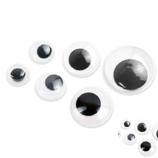 인형눈 스티커 인형만들기 만들기수업 인형눈알, 30mm